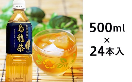 胎内高原の烏龍茶 500ml×24本入 1箱（0114）