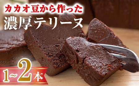 ＜数量限定＞ テリーヌショコラ(2本/600g) チョコレート ケーキ ガトーショコラ スイーツ 【man174】【サニーサイド】