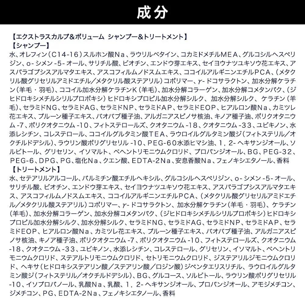 Diane ダイアン パーフェクトビューティ― エクストラスカルプ＆ボリューム シャンプー＆トリートメント 本体セット 450ml×2本