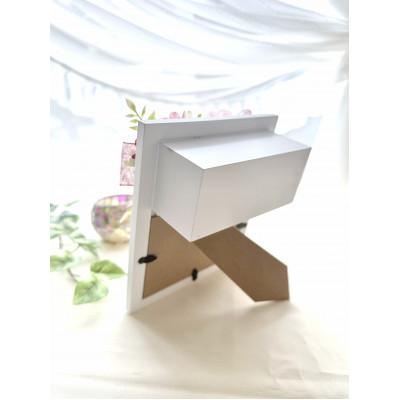 ふるさと納税 豊能町 プリザーブドフラワーフォトフレーム　ピンク |  | 02