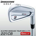 【ふるさと納税】ブリヂストン ゴルフ 「221CB アイアン」6本セット（N.S.PRO MODUS3 TOUR105シャフト） ( ゴルフクラブ アイアンセット ゴルフ用品 スポーツ クラブ 日本シャフト製 スチール BRIDGESTONE GOLF )　【 長野県 駒ヶ根市 】