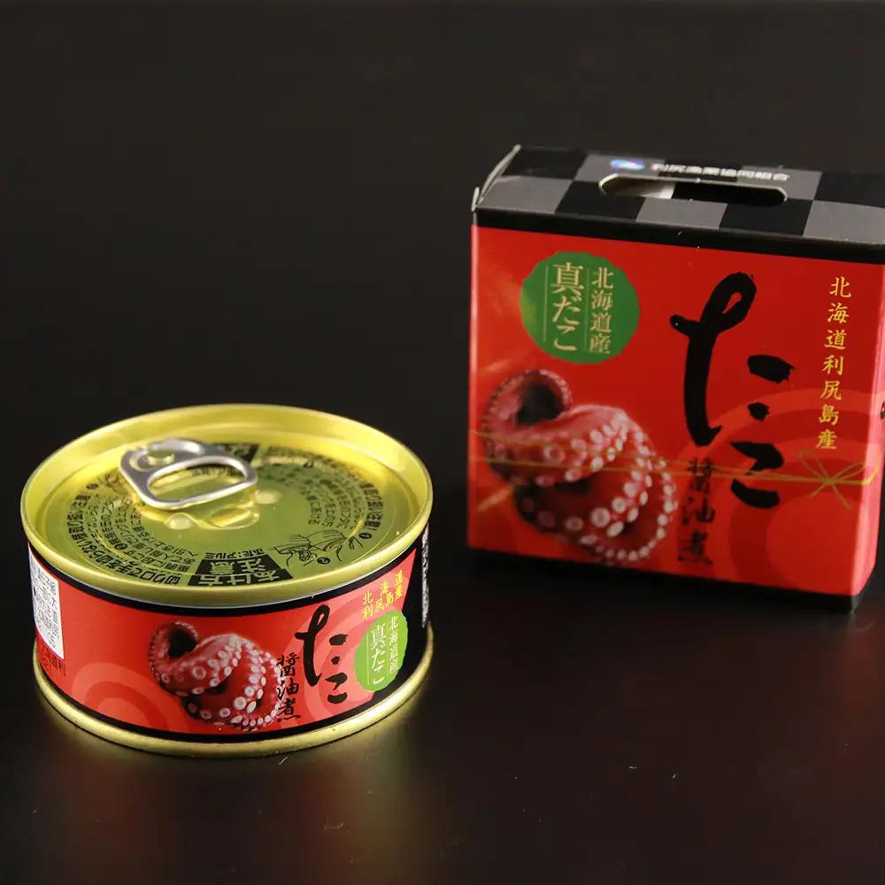 たこ醤油煮缶　4缶入＜利尻漁業協同組合＞