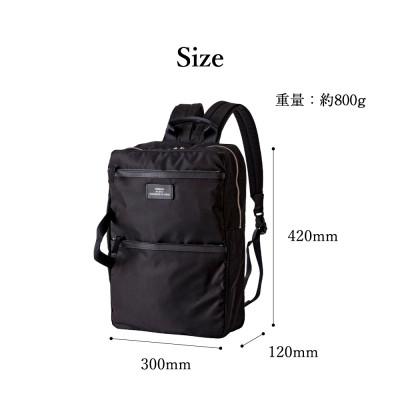 ふるさと納税 豊岡市 ビジネスリュック　豊岡鞄(ブラック)CDTC-007 |  | 03