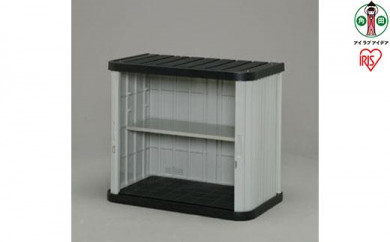 ミニロッカー ML-800V ブラック／グレー