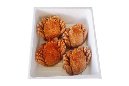 【年内配送可】毛かに400g前後～550g前後×4尾 D-70040