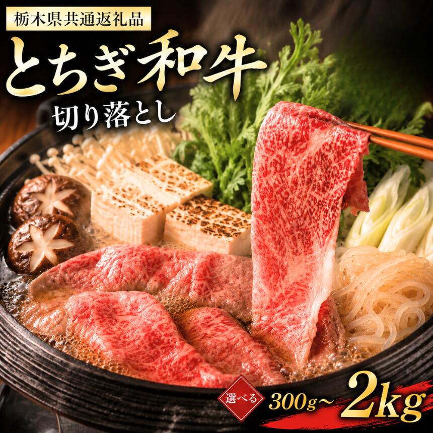 【ふるさと納税】とちぎ和牛 切り落とし【栃木県共通返礼品　栃木県産】 | とちぎ和牛 和牛 牛肉 すきやき しゃぶしゃぶ 切り落とし 栃木県産 ふるさと納税 栃木県 下野市