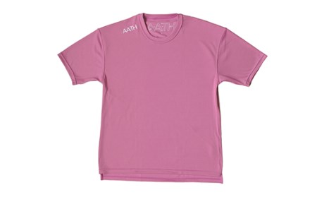 I4-04【カラー：マゼンタ サイズ：SS】リカバリーウェア A.A.TH/ ハーフTシャツ（品番：AAJ99301）