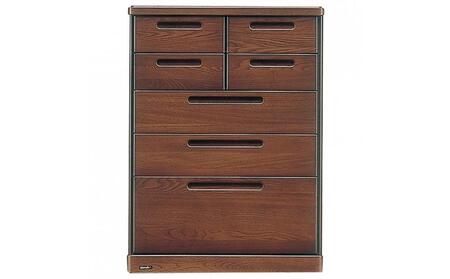 ケバンス材のミニチェスト アーバン 65センチ幅-5段チェスト