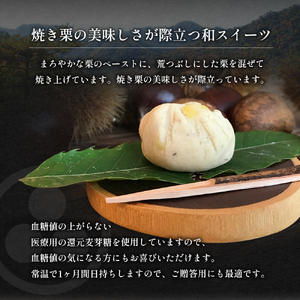 【ふるさと納税】 焼き栗きんとん ( 焼き栗きんとん 12個 ) 丹波栗 和菓子 菓子 伝統 美 甘い 甘党 ギフト お祝い 贈答品 中元 歳暮 数量限定 期間限定 人気 ふるさと納税 ふるさと 人気