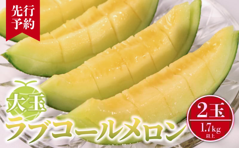 
            【先行予約】 大玉 ラブコールメロン 2玉  数量限定 メロン 大玉メロン 果物 旬の果物 フルーツ 旬のフルーツ 糖度 甘い 贈答 プレゼント 贈り物 ギフト ゼリー ジュース フルーツサンド クレープ ケーキ シャーベット アイス デザート スイーツ 追熟 食べ頃 高糖度 贈答 グルメ 発送時期 2025年7月～(なくなり次第終了)  ふるさと納税 送料無料 千葉県 銚子市 はぎわらファーム
          