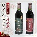 【ふるさと納税】北海道ワイン 余市 葡萄作りの匠 木樽熟成 ワインセット 750ml × 2本 箱入り 赤ワイン レゲント ツヴァイゲルト セニエ法 ワイン 黒い果実の香り 深みのある風味 GI北海道 限定醸造ワイン カシス 田崎正伸 宍戸富二 北海道 余市町 送料無料