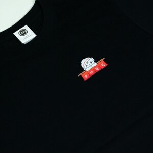 佐野市 マンホールTシャツ(さのまる)黒 Lサイズ【1534711】