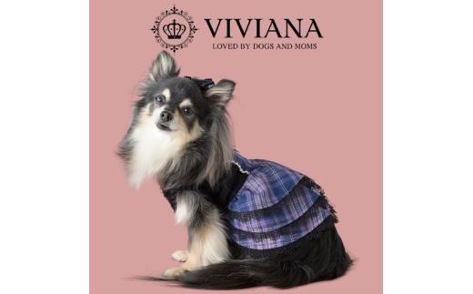 ドッグウェア「VIVIANA」1stAnniversaryドレス（Purple）