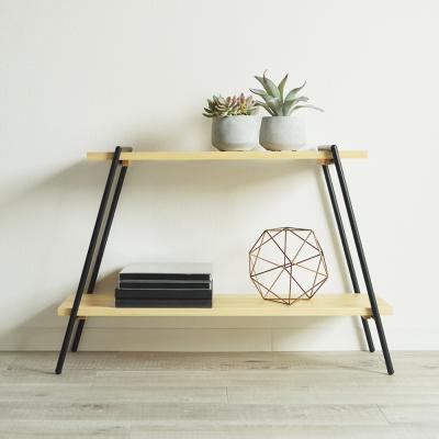 ふるさと納税 春日井市 アイアンレッグラック(2段)　色:ナチュラル(NA)　ILR2-NA |  | 03