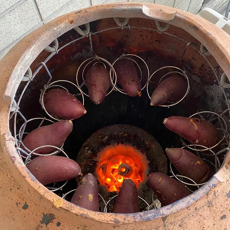 つぼ焼いも 梵天堂「冷凍焼き芋」熟成紅はるか1kg（5～7本）