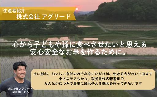 自然栽培 むつみ男米 白米 10kg