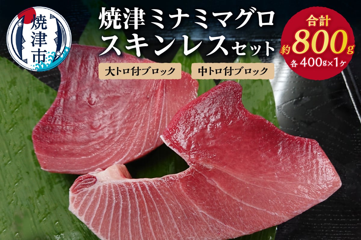 
a31-011　焼津ミナミマグロスキンレスセット
