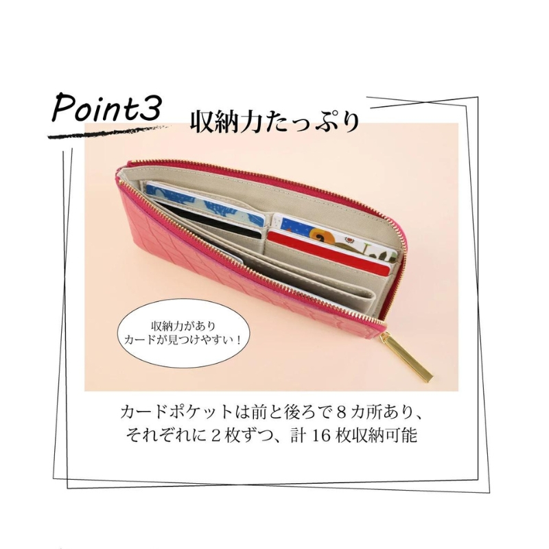 【 パイソンモンスターL字長財布 / 全11色 】 ダイヤモンドパイソンレザーのラグジュアリーに仕上げた / 思わず誰かに見せたくなるモンスターL字財布 / L字長財布 L型 Lファスナー 長財布