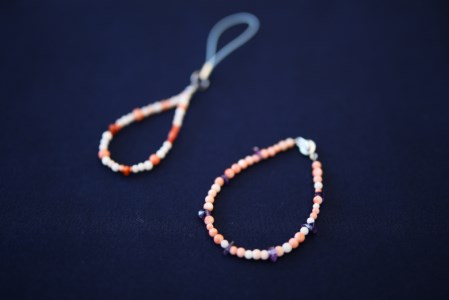 [013031]宿毛市観光の思い出作りに！海の宝石「珊瑚」アクセサリー手作り体験