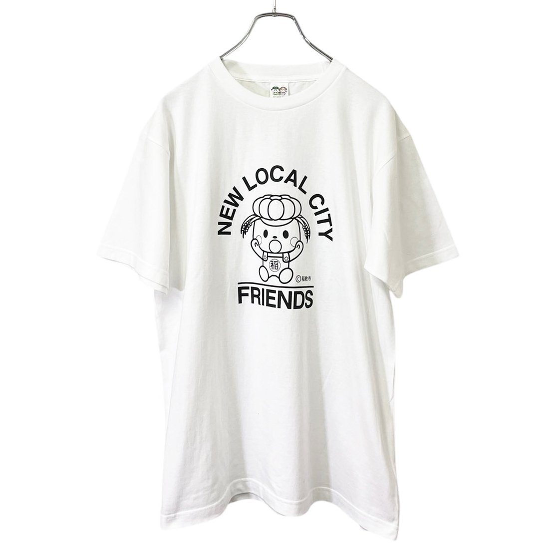 
            稲敷市オリジナルTシャツ「いなのすけTシャツ」｜オリジナル 半袖 シャツ イラスト プリント アパレル かわいい [1587-1593]
          