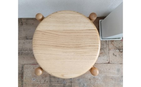 【藤枝家具】丸スツールST 椅子 椅子