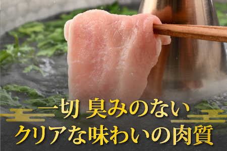 【お試しセット】【福井のブランド豚肉】荒島ポーク ロースしゃぶしゃぶ用 330g[A-054011]