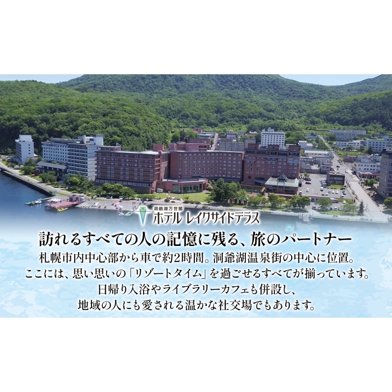 洞爺湖万世閣ホテル レイクサイドテラス 宿泊券 2名 1泊2日 個室サウナ・温泉展望風呂付 特別室 プラン サウナ プレミアム 旅行 ホテル 宿泊 贅沢 高級 ペア 北海道 洞爺湖町_イメージ5