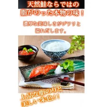 和歌山魚鶴仕込の天然紅サケ切身約1kg【配送不可地域：離島】【1216739】