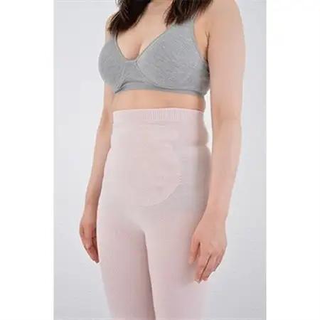 日本製 シルク レギンス 10分丈 腹巻きパンツ おなかひざシリーズ ピンク 【631-7163】_装飾品・工芸品  服飾小物 _【1088654】