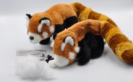 おうちで体験!!動物園で人気者 ぬいぐるみ手作りキット レッサーパンダ