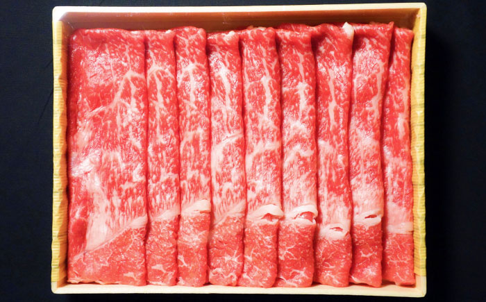 【年内発送は12月18日ご入金分まで！】熊本和牛あか牛リブローススライス 約400g【有限会社　三協畜産】 [BHAS003]
