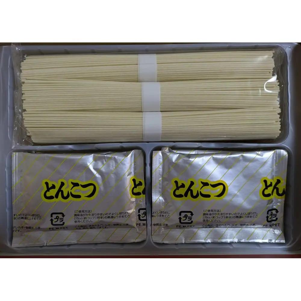 【定期便全2回】博多長浜ラーメン6食入り×1箱（6食）(豚骨ラーメン)