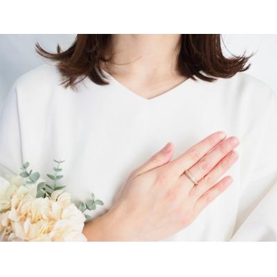 ふるさと納税 甲府市 1.00ctダイヤモンドパヴェリング9005YG |  | 03