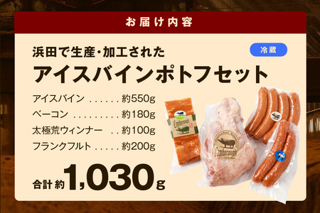 【DLGコンテスト2024金賞受賞】 浜田で生産・加工された ケンボローアイスバインポトフセット【002_1965】