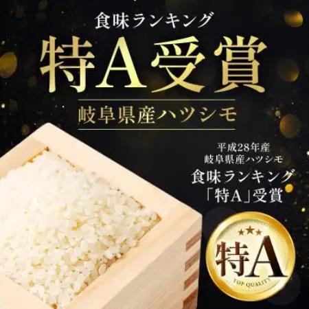 【先行予約】令和8年産　岐阜県産ハツシモ(玄米)5kg【1757857】