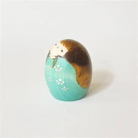 しあわせ　グリーン　小(1体)_装飾品・工芸品   _【1293296】