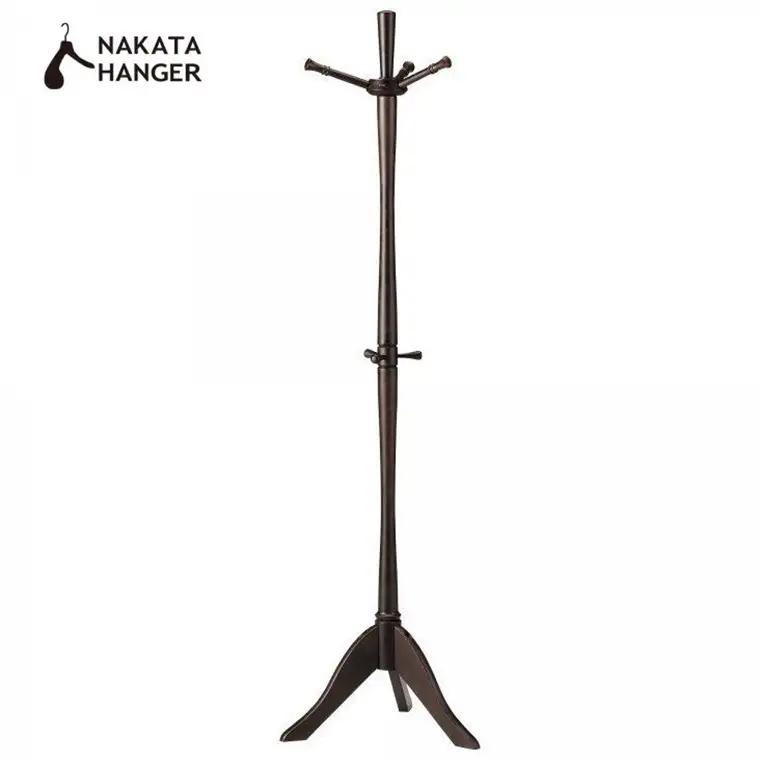 ナカタハンガー John Pole Hanger 木製ポールハンガー 高さ175cm スモークブラウン