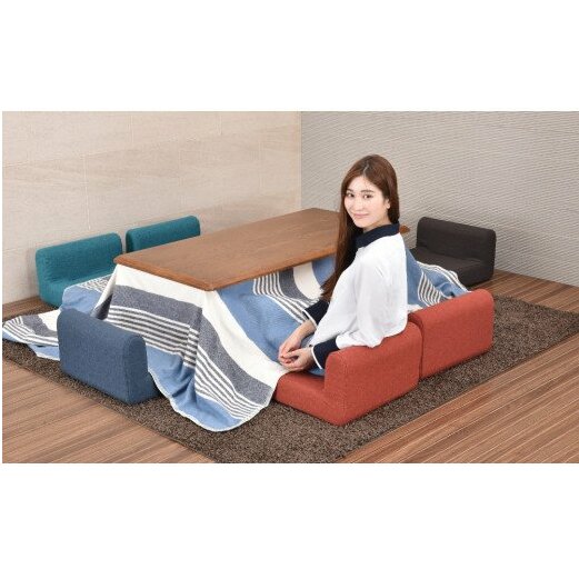 フロアライフにおすすめ・とこざいす（ターコイズ）[5839-9406]