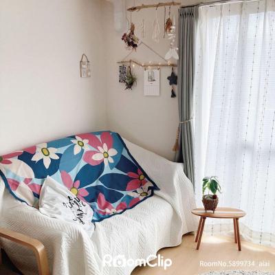 ふるさと納税 京都市 【三陽商事】シビラ大判ふろしき(マランタ/ライトブルー) |  | 02