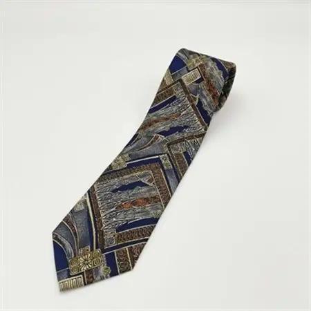 クラバットユキジ製　クラシック柄ネクタイ No.21_装飾品・工芸品 ネクタイ・ベルト 服飾小物 _【1142907】