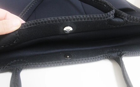 クロッツ バッグ 防水素材 3ポケトート（持手短）（チャコール）_2662R-4