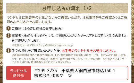 ランドセルリメイク工房　★綺麗な手縫い仕上げ★＜財布リメイクセット＞長財布１点＆小物2点リメイクセット C005