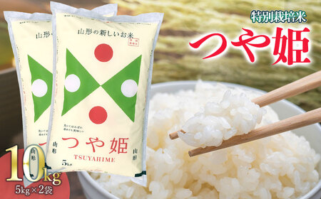【令和7年産】 特別栽培米 つや姫 精米5kg×2袋 計10kg 山形県 庄内産　米食味鑑定士お薦め