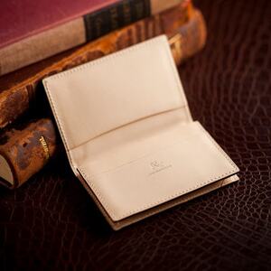 【ココマイスター】COCOMEISTER ブライドル 名刺入れ(モスグリーン)【1679714】