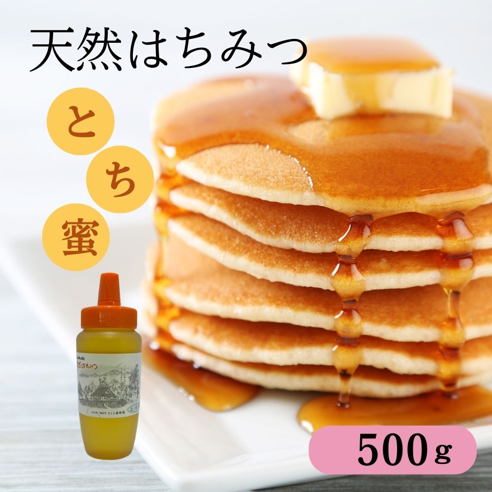 【ふるさと納税】天然 はちみつ 「とち蜜」500g 国産 純粋 蜂蜜 ハチミツ