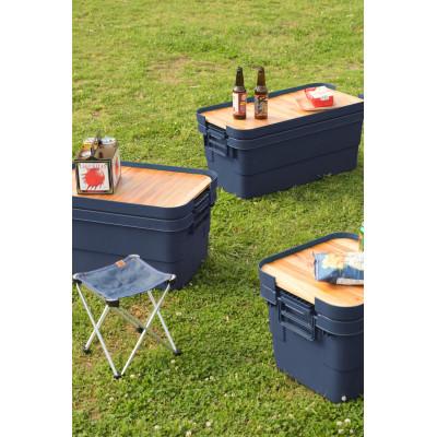 ふるさと納税 恵那市 DIY風テーブルトップセット　ネイビー　Sサイズ　2個 |  | 02