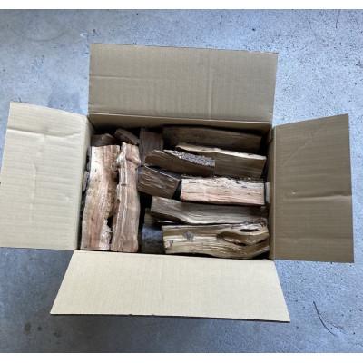 ふるさと納税 伊予市 訳あり(自然乾燥) 広葉樹の割薪 15kg〜18kg 菜の花薪をアウトドアやキャンプに|B218 |  | 01