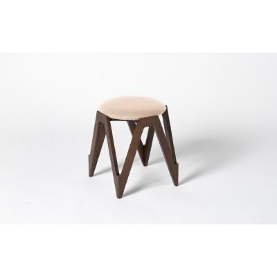 ふるさと納税 東川町 CO・DA・MA Low Stool(NC-121 ベージュ)【0001-061-04】