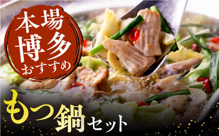 【全12回定期便】博多 華味鳥 水たき &  もつ鍋 セット (各 3-4人前)《糸島》【トリゼンフーズ】 [AIB016]