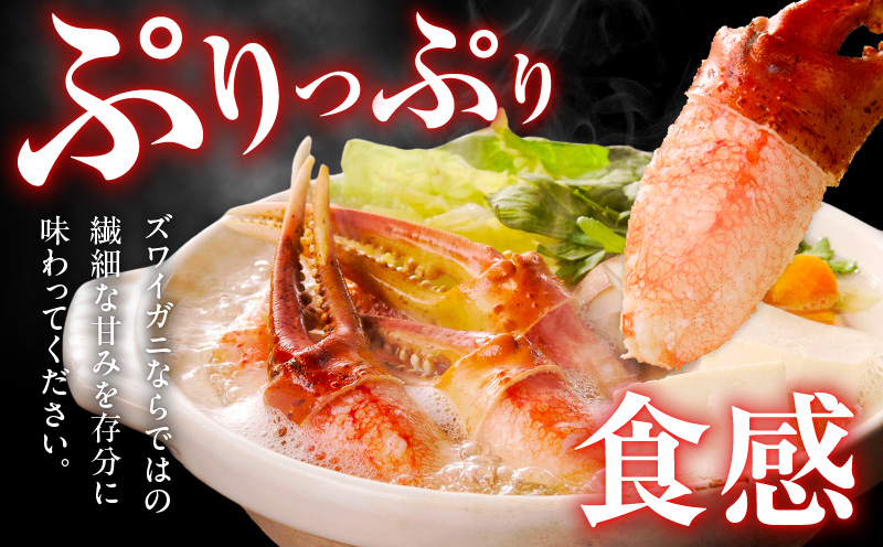 ボイル 本ズワイ蟹 爪肉 500g カット済み（2-3人前）